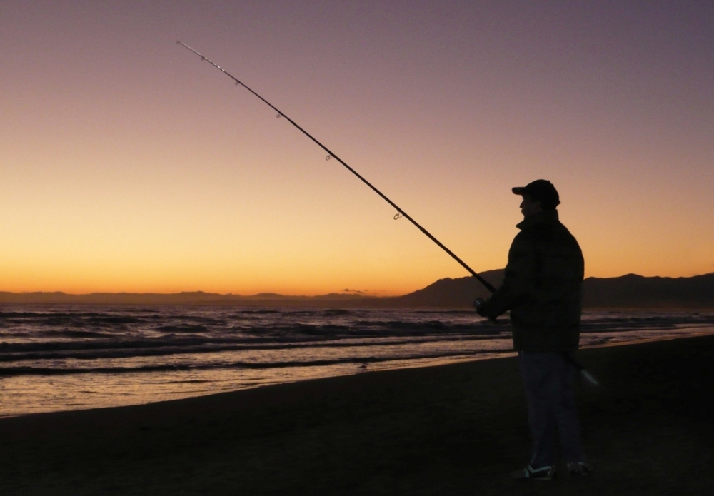 Spanish beach caster